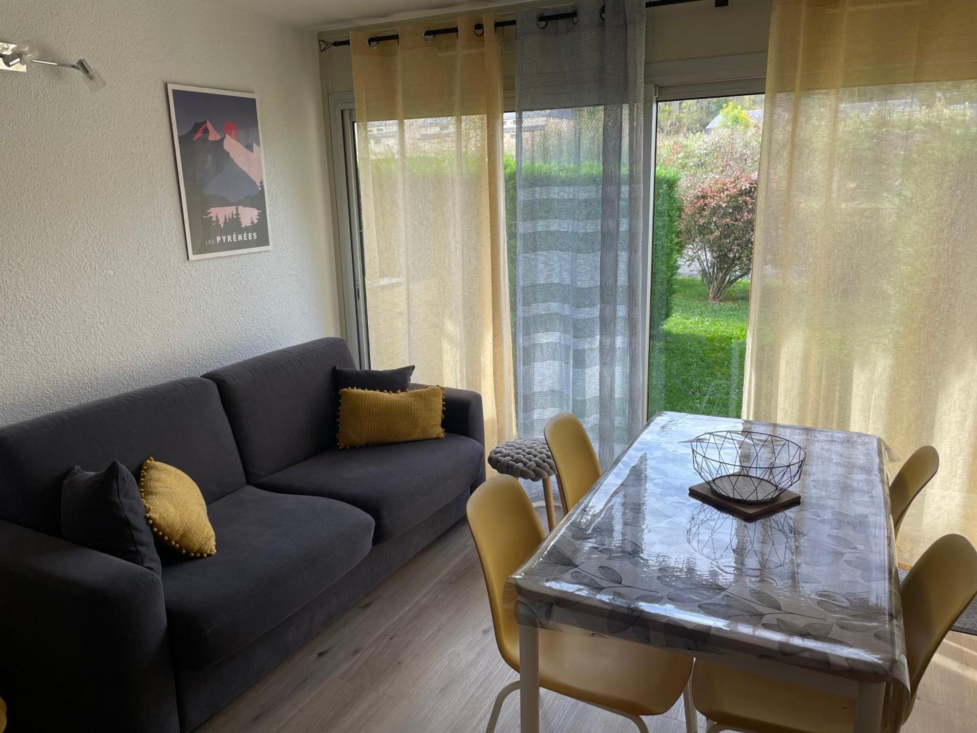 Appt Renove Saint-Lary-Soulan Village Avec Jardin Exterior foto